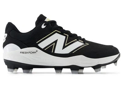 Pre-owned New Balance Men's  Fresh Foam 3000v7 Molded Sole Sneakers In Black/white