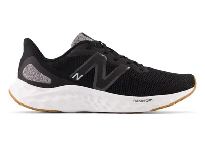 Pre-owned New Balance Men's  Fresh Foam Arishi V4 Sneakers In Black/silver Metallic/gum 020