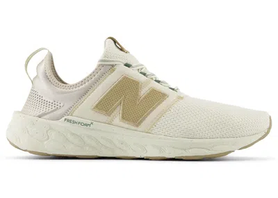 Pre-owned New Balance Men's  Fresh Foam Cruz Artisan V3 Sneakers In Angora/incense/dark Juniper In Multi