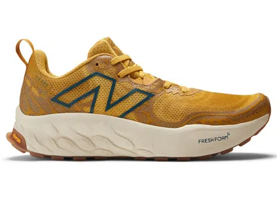 Pre-owned New Balance Men's  Fresh Foam Hierro V8 Sneakers In Butterscotch/ginger Lemon/deep Sea