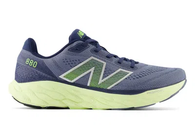 Pre-owned New Balance Men's  Fresh Foam X 860v13 Navy Sneakers In Arctic Grey/limelight/nb Navy Blue In Multi