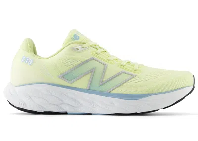 Pre-owned New Balance Men's  Fresh Foam X 880v14 Sneakers In Limelight/silver Metallic/chrome Blue In Multi
