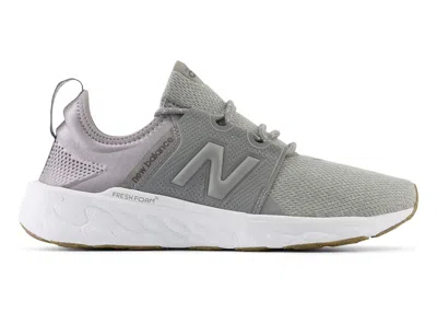 Pre-owned New Balance Men's  Fresh Foam X Cruz V3 Sneakers In Shadow Grey/raincloud/white