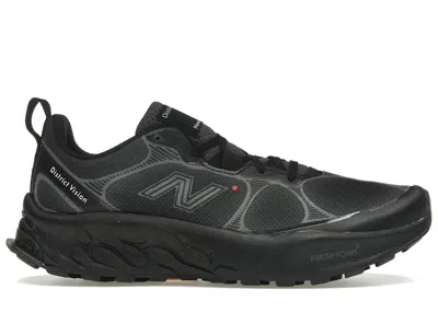 Pre-owned New Balance Men's  Fresh Foam X Hierro V8 Trail District Vision Sneakers In Black