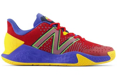 Pre-owned New Balance Men's  Fresh Foam X Lav V2 Sneakers In True Red/egg Yolk/bright Lapis