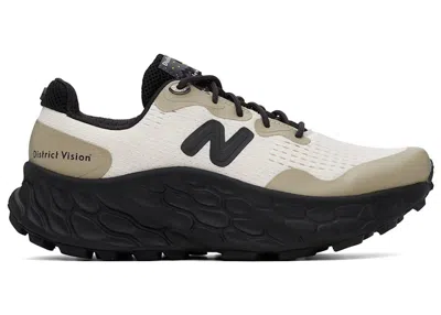 Pre-owned New Balance Men's  Fresh Foam X More Trail District Vision Sneakers In Jet Stream/taupe/jet Black