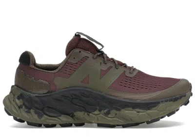 Pre-owned New Balance Men's  Fresh Foam X More Trail Sneakers In Licorice/dark Camo