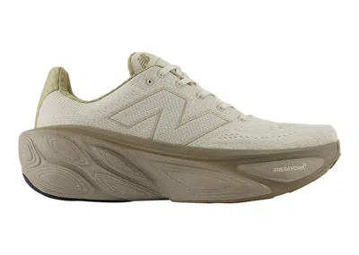 Pre-owned New Balance Men's  Fresh Foam X More V5 Sneakers In Linen/dark Stoneware/mushroom