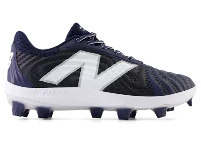 Pre-owned New Balance Men's  Fuelcell 4040v7 Molded Sneakers In Team Navy Blue/optic White