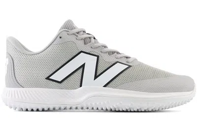 Pre-owned New Balance Men's  Fuelcell 4040v7 Turf Trainer Sneakers In Raincloud/optic White In Multi