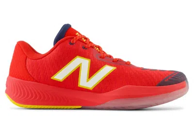 Pre-owned New Balance Men's  Fuelcell 996v5 Sneakers In True Red/white/navy Blue