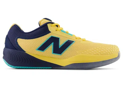 Pre-owned New Balance Men's  Fuelcell 996v6 Navy Sneakers In Nb Navy Blue/parchment In Multi