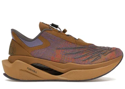 Pre-owned New Balance Men's  Fuelcell C_1 Stone Island Tds Sneakers In Brown/green/purple