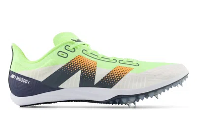 Pre-owned New Balance Men's  Fuelcell Md500 V9 Sneakers In Bleached Lime Glo/graphite/white In Multi