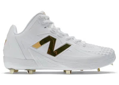 Pre-owned New Balance Men's  Fuelcell Ohtani 1 Sneakers In White/metallic Gold