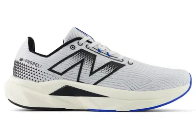 Pre-owned New Balance Men's  Fuelcell Propel V5 Sneakers In Quartz Grey/angora/black