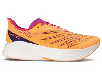 Pre-owned New Balance Men's  Fuelcell Rc Elite V2 Sneakers In Vibrant Apricot/magenta Pop/victory Blue