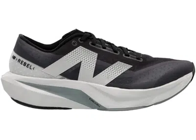 Pre-owned New Balance Men's  Fuelcell Rebel V4 Sneakers In Graphite/black/quartz Grey