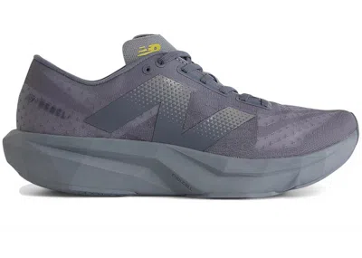 Pre-owned New Balance Men's  Fuelcell Rebel V4 Sneakers In Vintage Indigo/nb Navy Blue/dark Arctic Grey