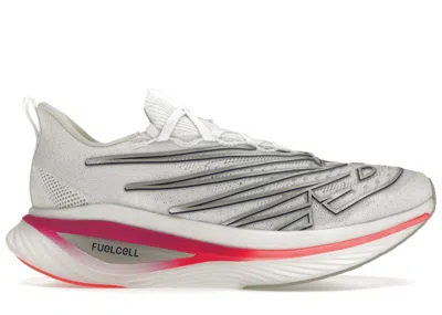 Pre-owned New Balance Men's  Fuelcell Sc Elite V3 Sneakers In White/victory Blue In Multi