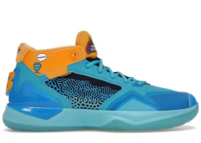 Pre-owned New Balance Men's  Kawhi Jolly Rancher Sneakers In Teal/blue/yellow