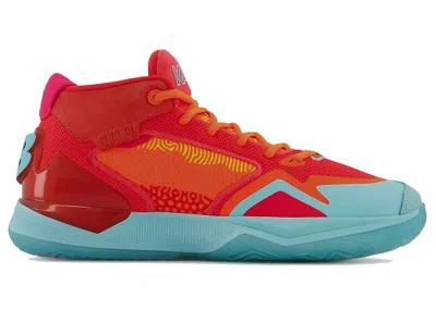 Pre-owned New Balance Men's  Kawhi Sneakers In Energy Red/newport Blue