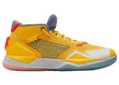 Pre-owned New Balance Men's  Kawhi Sneakers In Team Gold/dark Peacock Blue In Multi