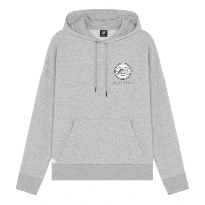 New Balance Men's  Logo Printing Pullover Gray