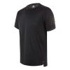 New Balance Men's  Logo Printing Sports Round Neck Knit Short Sleeve Black In Black