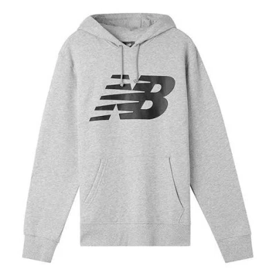 New Balance Men's  Long Sleeves Athleisure Casual Sports Silver White In Gray