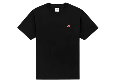 Pre-owned New Balance Men's  Made In Usa Core T-shirt In Black