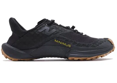 Pre-owned New Balance Men's  Minimus Trail Sneakers In Black/phantom/great Plains