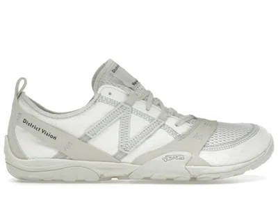 Pre-owned New Balance Men's  Mt10 District Vision Sneakers In Cloud Dancer/silver Birch