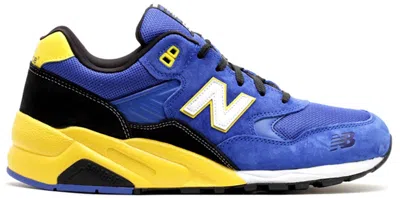 Pre-owned New Balance Men's  Mt580 Racing Pack Sneakers In Blue/yellow In Multi