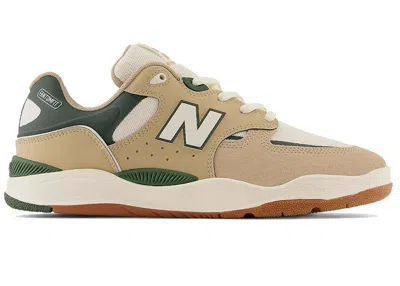 Pre-owned New Balance Men's  Numeric 1010 Tiago Lemos Sneakers In Tan/forest Green In Multi