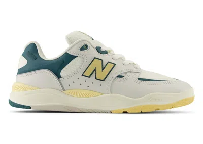Pre-owned New Balance Men's  Numeric 1010 Tiago Lemos Sneakers In White/new Spruce In Multi