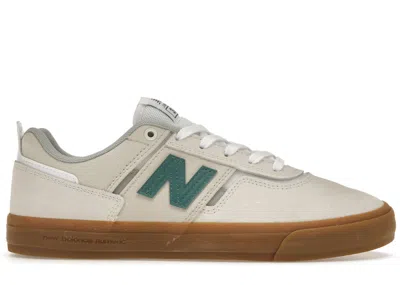 Pre-owned New Balance Men's  Numeric 306 Jamie Foy Sneakers In Sea Salt/green