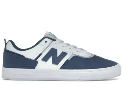 Pre-owned New Balance Men's  Numeric 306 Jamie Foy Sneakers In Vintage Indigo/white