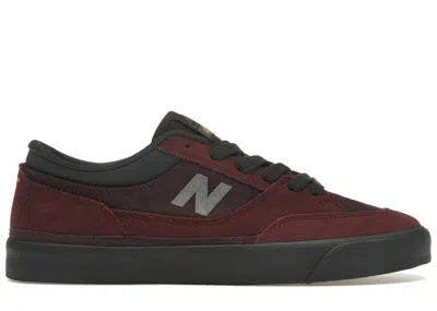 Pre-owned New Balance Men's  Numeric 417 Low Franky Villani Burgundy Sneakers In Nb Burgundy/phantom