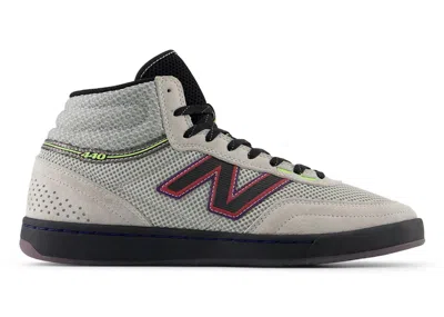 Pre-owned New Balance Men's  Numeric 440 High V2 Sneakers In Grey/purple