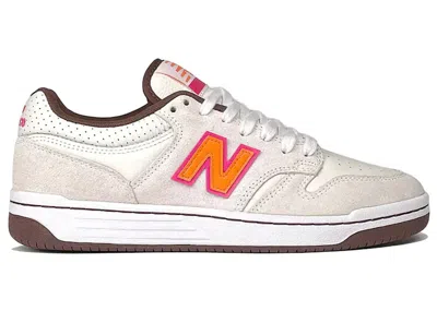 Pre-owned New Balance Men's  Numeric 480 Dunkin' Donuts Coffee & Donuts Sneakers In Sea Salt/chocolate