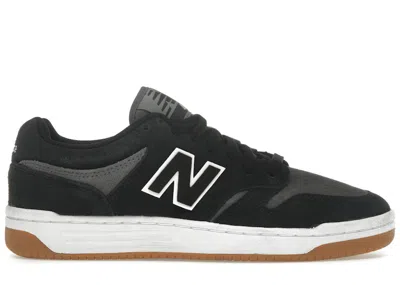 Pre-owned New Balance Men's  Numeric 480 Sneakers In Black/grey