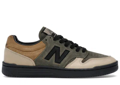 Pre-owned New Balance Men's  Numeric 480 Sneakers In Olive/tan