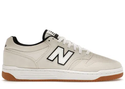 Pre-owned New Balance Men's  Numeric 480 Sneakers In White/black
