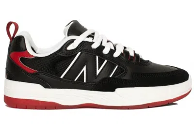 Pre-owned New Balance Men's  Numeric 808 Tiago Lemos Sneakers In Black/red