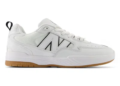 Pre-owned New Balance Men's  Numeric 808 Tiago Lemos Sneakers In White/black