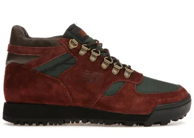 Pre-owned New Balance Men's  Rainier Sneakers In Brown/dark Green/black In Multi