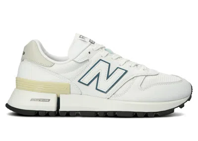 Pre-owned New Balance Men's  Rc 1300 Sneakers In White/teal In Multi