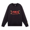 New Balance Men's  Round Neck Pullover Casual Printing Knit Black