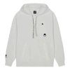 New Balance Men's  Solid Color Casual Hooded Pullover Long Sleeves White In Gray